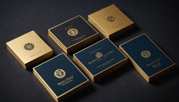 Les finitions haut de gamme pour vos cartes